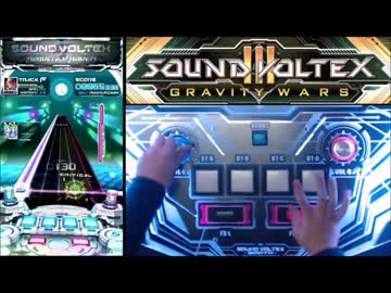 [SDVX] XyHATTE [EXH]【手元付きプレイ動画】