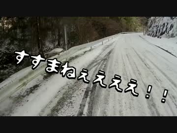 【えりっく】高野山雪道林道ツー【動画日記②】