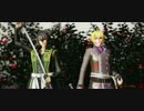 【MMD薄桜鬼】ちー様と総司でロゼッタ