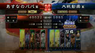 【三国志大戦４】回復舞ｖｓ烏蛮勇ワラ