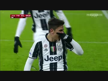 「コッパ・イタリア2016-17」準々決勝、ユヴェントスFC対ACミラン
