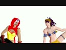 【MMD】マライアとミドラーでWomanizer【ジョジョ】
