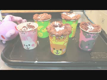 バイク乗れないからカップケーキ作ってみた