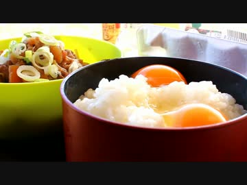 【冬キャンプ】 卵かけご飯とモツ煮 【須原親水広場】