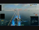 【WoWs】新任艦長が行く #100　GEARING　NA鯖で敵突撃をカウンター