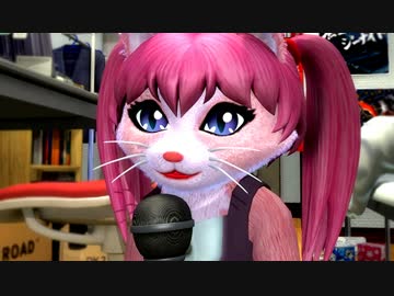 バーチャルネッコアイドルかぅゆ12k歳とユニットバス