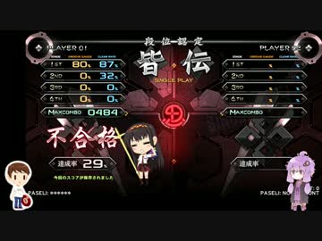 【IIDX】目標達成するまで帰れません beat#4-2【VOICEROID＆ゆっくり実況】