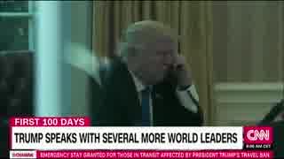Trump大統領:土曜日も各国首脳と電話会談&連邦職員の5年間Lobby天下り禁止令