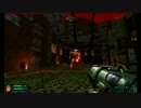 BrutalDoom_v20b+Doom 2016 weapons addonをプレイしてみる(At Hell's Gate)