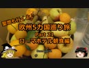 【ゆっくり】欧州５カ国巡り旅  21 ローマホテル朝食編【旅行】