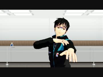 【勝生勇利】VALENTI踊ってみた【ユーリ!!!onMMD】