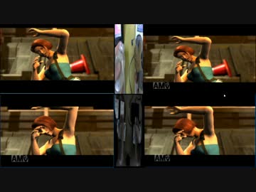 【実況】 4画面　バイオハザード3 4片コン 8足ペダルを駆使しクリア　part5