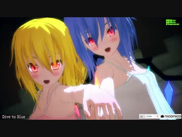 【MMD】月夜に舞う美しき姉妹【成長スカーレット姉妹ねまき改変】