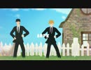 【MMDモブサイコ100】ARPK【守衛エクボと霊幻】