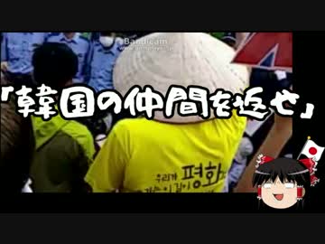 【ゆっくり保守】沖縄活動家「韓国の仲間を返せ！」