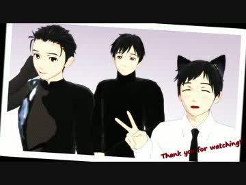 【ユーリ!!!onMMD】魔性のカツ丼×PiNK CAT