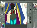 ヘソウォ妖怪松の材木　自分絵で描いてみた