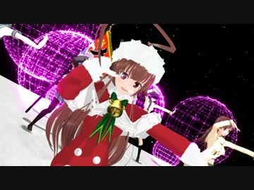【MMD艦これ】好き！球磨！サンタマジック【モデル配布】