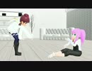【MMDおそ松さん】トト子とにゃーでエンゼルフィッシュ