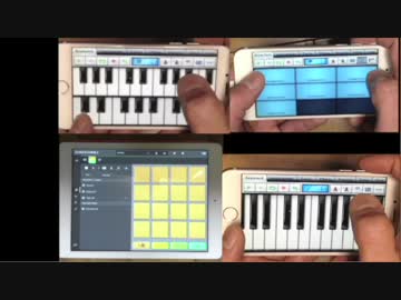 iPhoneとiPadで「走れ！ / ももいろクローバーZ」を弾いてみた