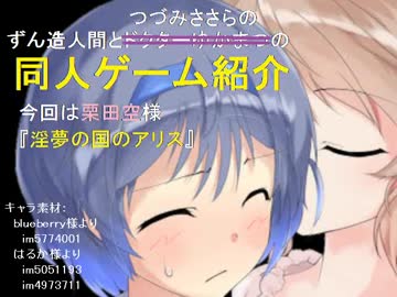 ずん造＆ゆか松の同人ゲーム紹介#9『淫夢の国のアリス』