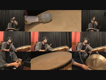 【和太鼓で】 ガヴリールドロップアウトOP 【ドロップキック】