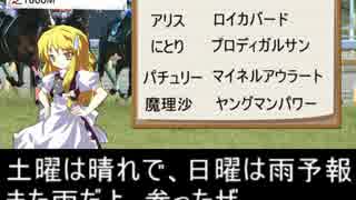 魔理沙の居酒屋競馬予想　277　2月第1週　「東京新聞杯」