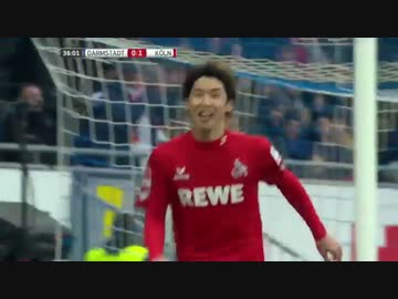 【大迫大活躍】ブンデスリーガ第18節ダルムシュタット vs ケルン【圧巻】