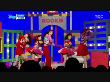 【k-pop】RED VELVET - Little Little + Rookie(루키) MusicCore 170204