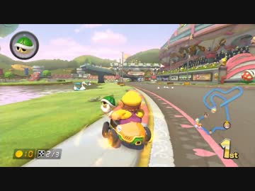 元ランカー()がまたぼそぼそ実況するマリオカート８ Part46