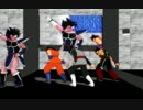 【MMD】カニ頭の皆さんに「LaLaL危」を踊っていただいた