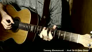 Tommy Emmanuel And So It Goes 演奏してみた