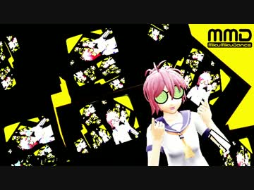 【MMD艦これ】あやばときぬがさでダンスロボットダンス【東方艦隊娘】