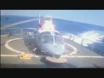 サウジのフリゲート艦に自爆ボートが突っ込む瞬間の動画