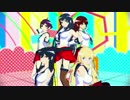 【ＭＭＤ艦これ】アニメ風な阿賀野型姉妹で『気まぐれメルシィ』
