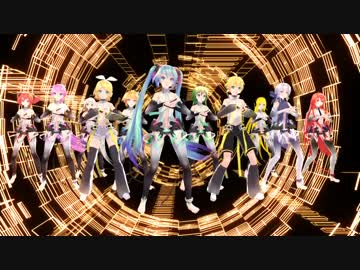 【ＭＭＤ】 Tda式アペンドたちでダンスロボットダンス