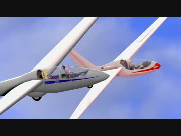 【第18回MMD杯本選】朝焼けの白い鳥