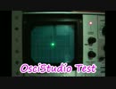 OsciStudio テスト動画2　【初音ミク】
