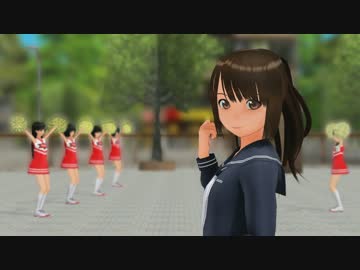 Mmd さわやかにてとらさん 君色に染まる ニコニコ動画