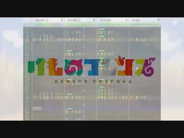 けものフレンズOP「ようそこジャパリパークへ」をFC音源にしてみました
