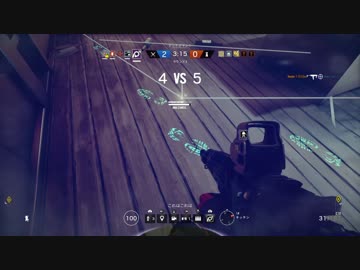 迫真遊撃部・スモークの裏技.R6S.Glock17