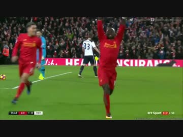 「ロングハイライト」EPL第25節　リバプールvsトッテナム