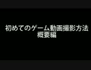 動画撮影とエンコードソフトウェアの紹介