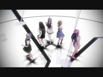 【MMD】東方5人でCarrymeoff