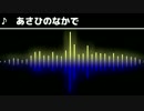【波形&FM音源】　あさひのなかで　アレンジ
