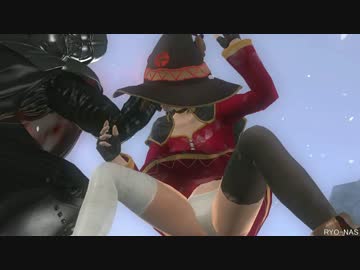 ダースベイダーにボコられるめぐみん