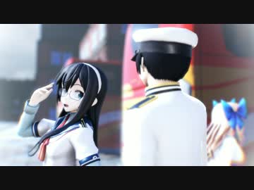 【MMD艦これ】 ダンス動画屋がMMD紙芝居を作るとこうなる。