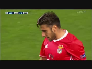 【16/17CL R16 】ドルトムントvsベンフィカ ハイライト