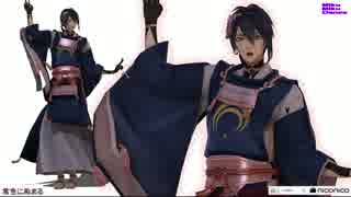 【MMD】刀剣男士フィギュア化テスト【三日月宗近】