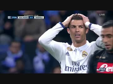 《16-17UEFA CL》 [ベスト16・1stレグ] レアル・マドリード vs ナポリ
